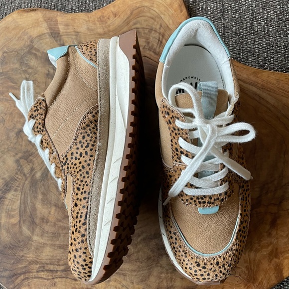 Kickoff Trainers spot dot calf hair and nubuck size 6 (really 6.5) - Picture 6 of 14